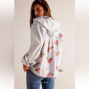 Free People We The Free About to slide hoodie shirt